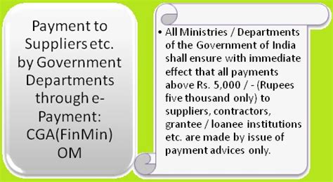 government payments to suppliers are called